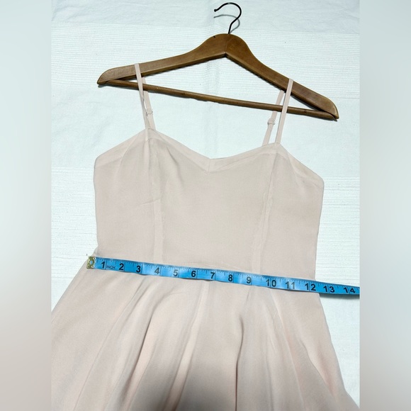 Talula Aritzia Lipinski Skater Dress in Light Pink - Picture 8 of 16
